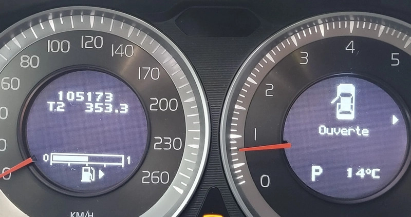 Volvo S80 cena 45900 przebieg: 105000, rok produkcji 2012 z Oświęcim małe 254